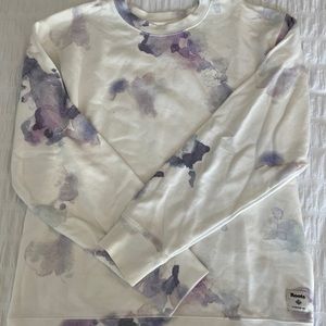 Watercolour Roots Crewneck, terry/cotton material, size XS